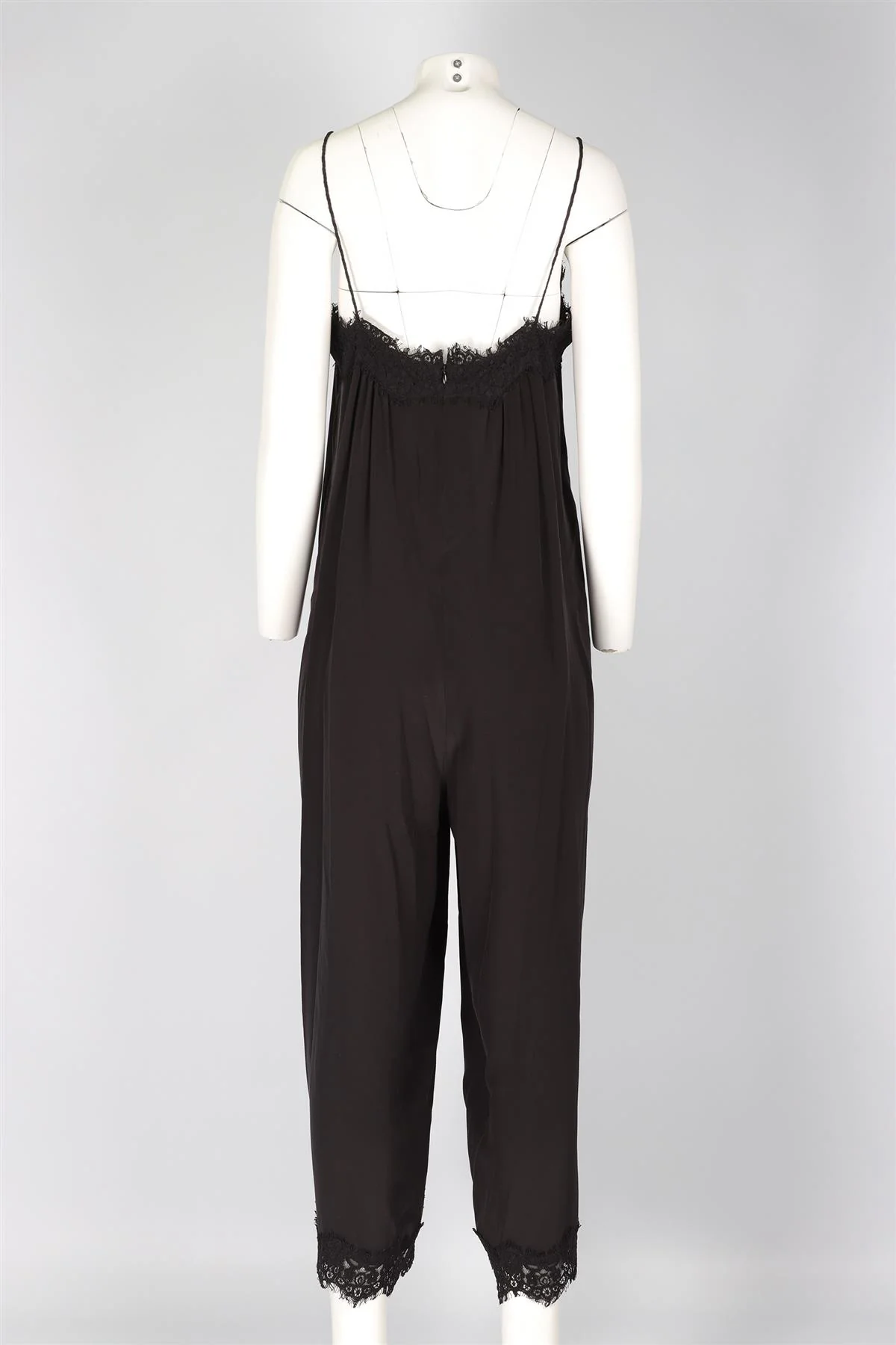 ZIMMERMANN BLACK SILK JUMPSUIT UK 14 - Image 4