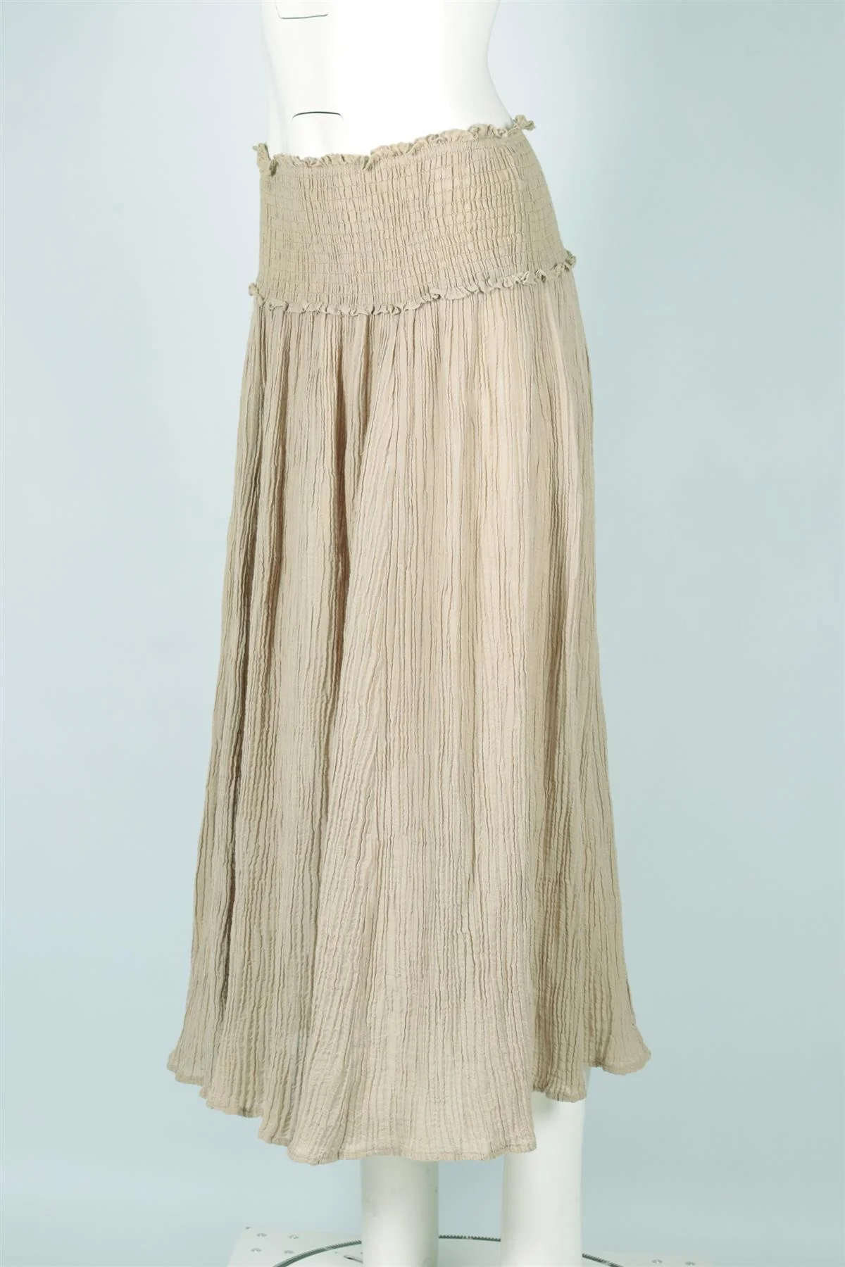 ZIMMERMANN GREEN COTTON MAXI SKIRT SMALL - Image 3