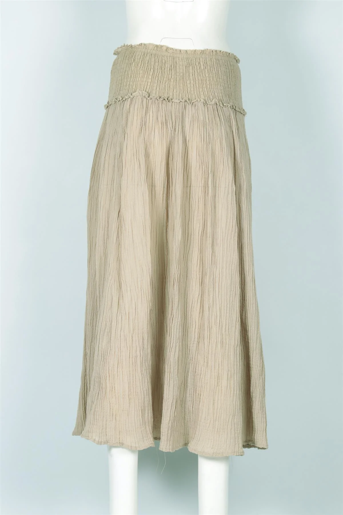 ZIMMERMANN GREEN COTTON MAXI SKIRT SMALL - Image 4