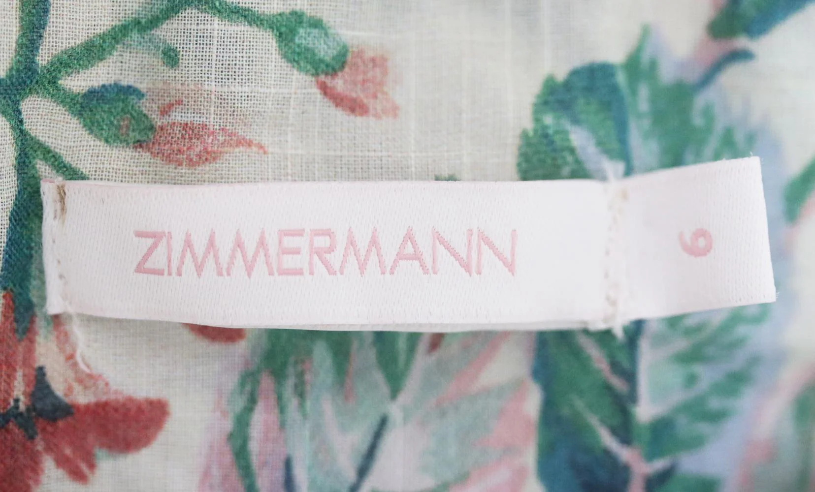 ZIMMERMANN KIDS GIRLS FLORAL COTTON PLAYSUIT 6 YEARS - Image 4