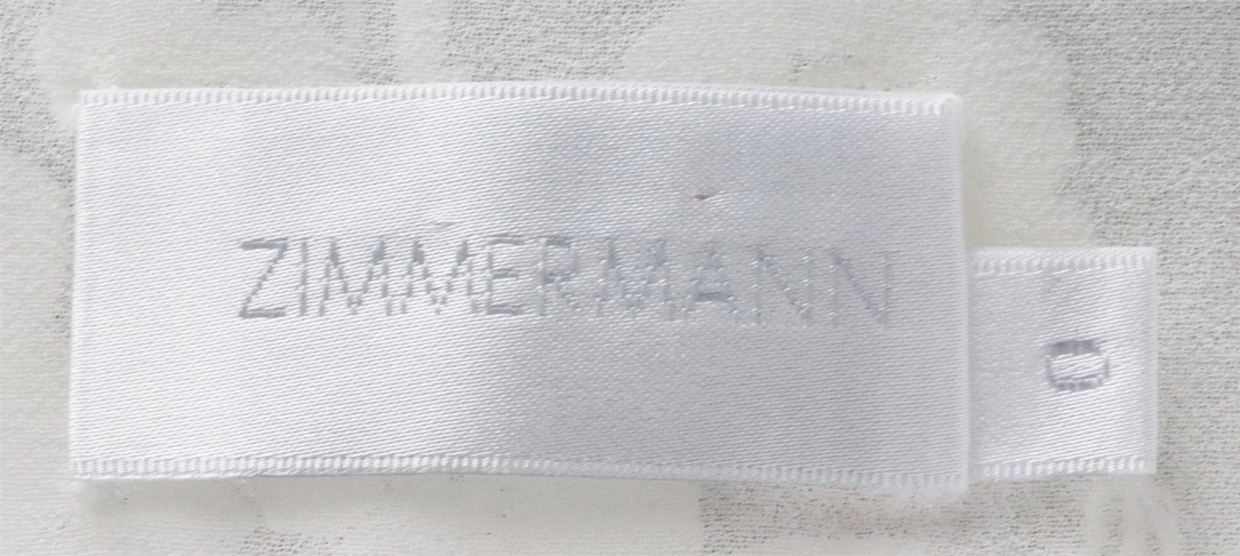 ZIMMERMANN LUCIA LACE UP EMBROIDERED SILK GEORGETTE PLAYSUIT UK 8 - Image 7