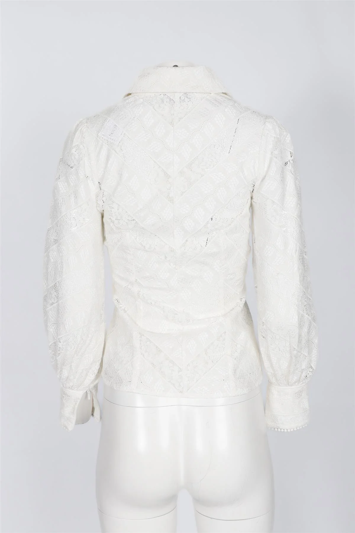 ZIMMERMANN WHITE COTTON SHIRT US 0 UK 4 - Image 4