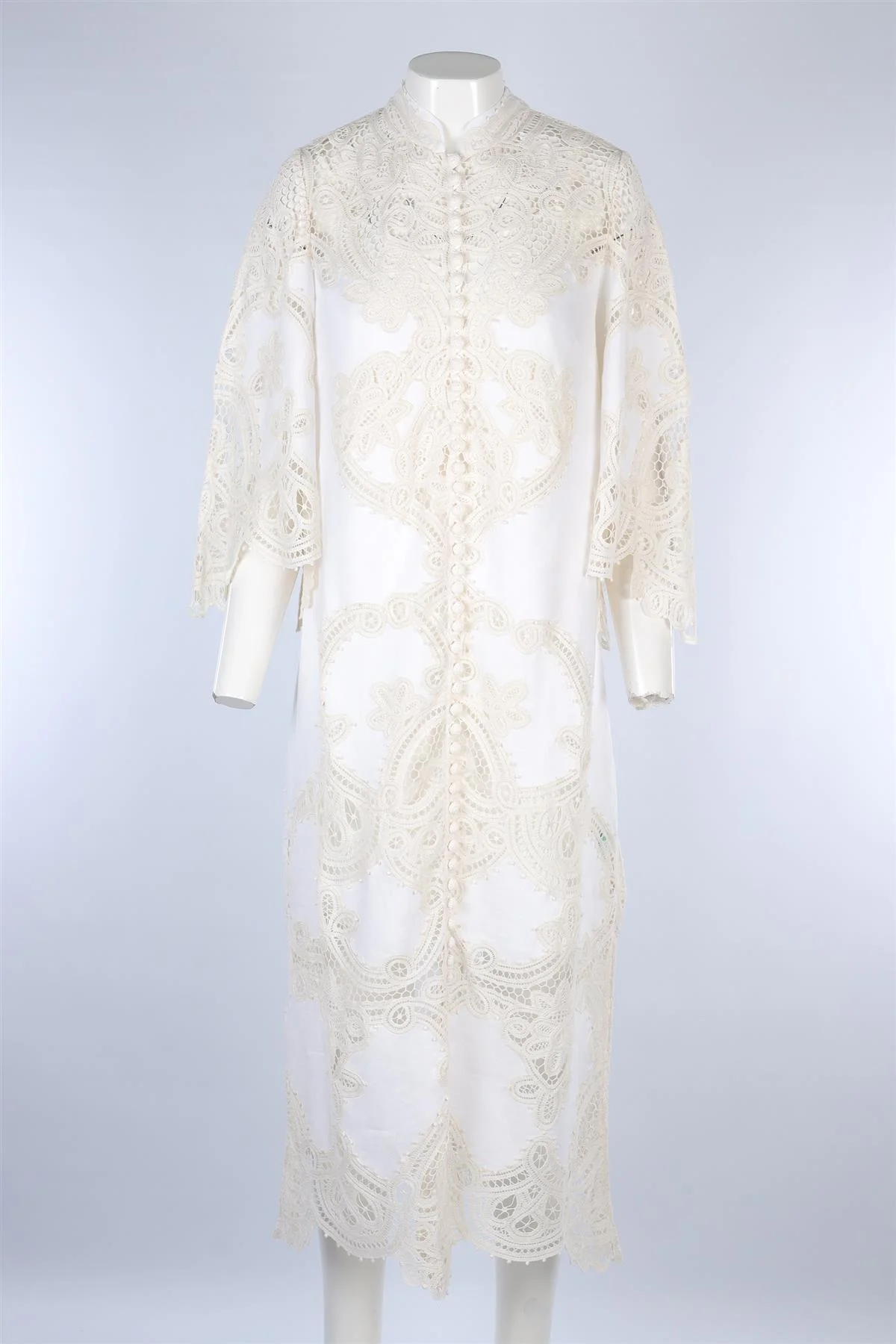 ZIMMERMANN WHITE LINEN MAXI DRESS UK 14 - Image 2