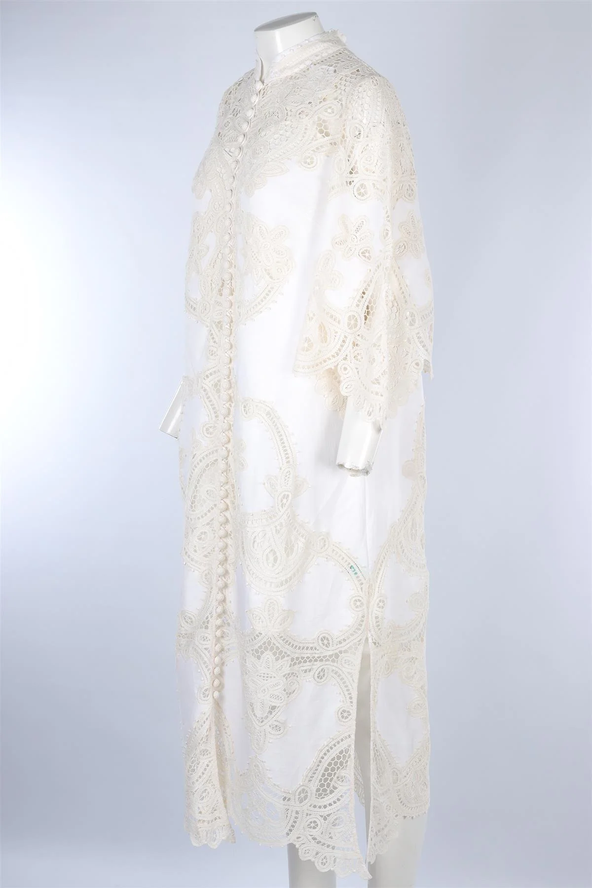 ZIMMERMANN WHITE LINEN MAXI DRESS UK 14 - Image 3